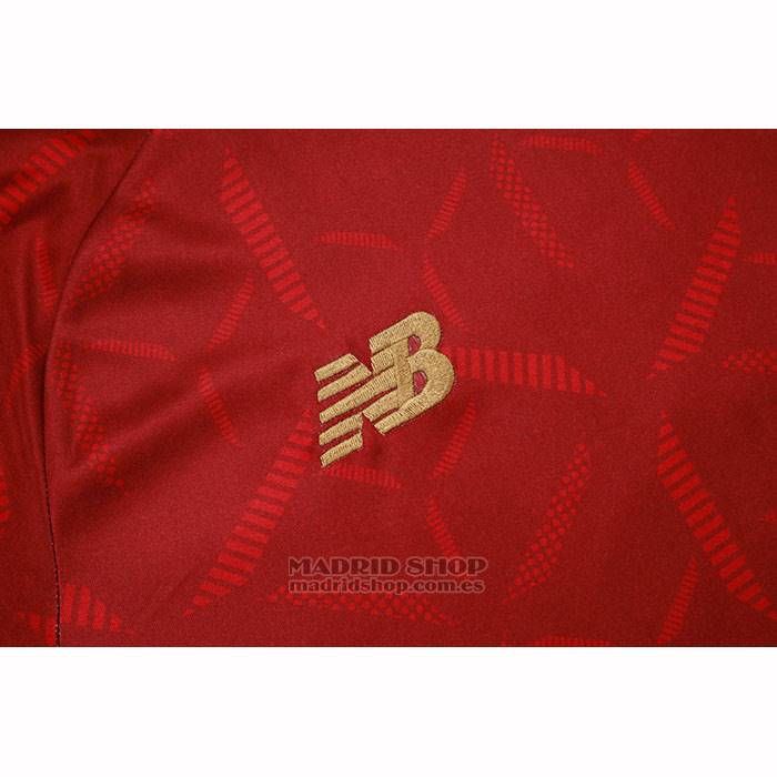 Chandal del Sao Paulo Manga Corta 2025-2026 Rojo - Pantalon Corto